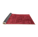 Sideview of Oriental Orange Industrial Rug, urb1848org