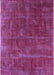 Mid-Century Modern Magenta Pink Oriental Rug, urb1848