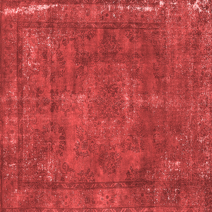 Machine Washable Oriental Red Industrial Rug, wshurb1849red