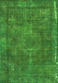 Oriental Green Industrial Rug, urb1849grn