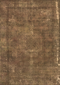 Oriental Brown Industrial Rug, urb1849brn