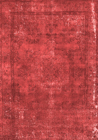 Oriental Red Industrial Rug, urb1849red