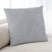 Lifestyle Image of Mid-Century Modern Urban Square Platinum Silver Gray Throw Pillow, 18 inch by 18 inch, pwurb184