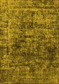 Oriental Yellow Industrial Rug, urb1850yw