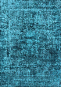 Oriental Light Blue Industrial Rug, urb1850lblu