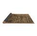 Sideview of Oriental Brown Industrial Rug, urb1850brn