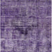 Square Mid-Century Modern Purple Oriental Rug, urb1851