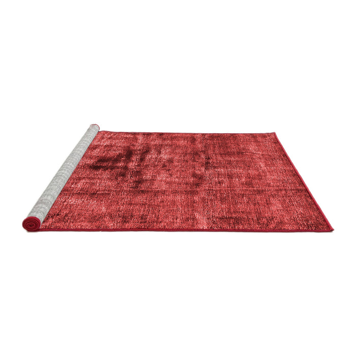 Industrial Red Washable Rugs