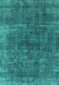 Oriental Turquoise Industrial Rug, urb1852turq