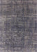 Mid-Century Modern Gray Oriental Rug, urb1852