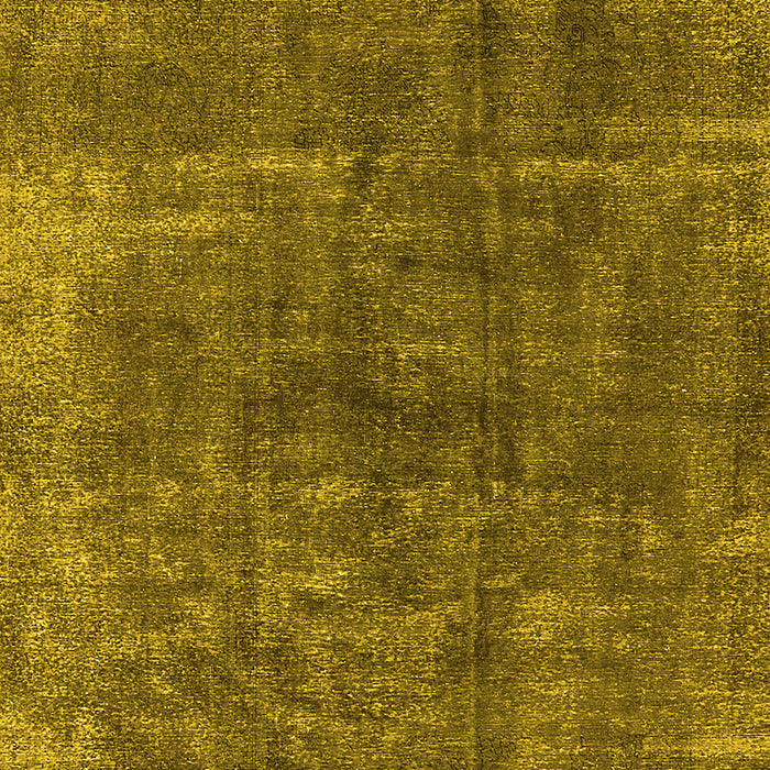 Oriental Yellow Industrial Rug, urb1852yw