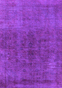 Oriental Purple Industrial Rug, urb1853pur