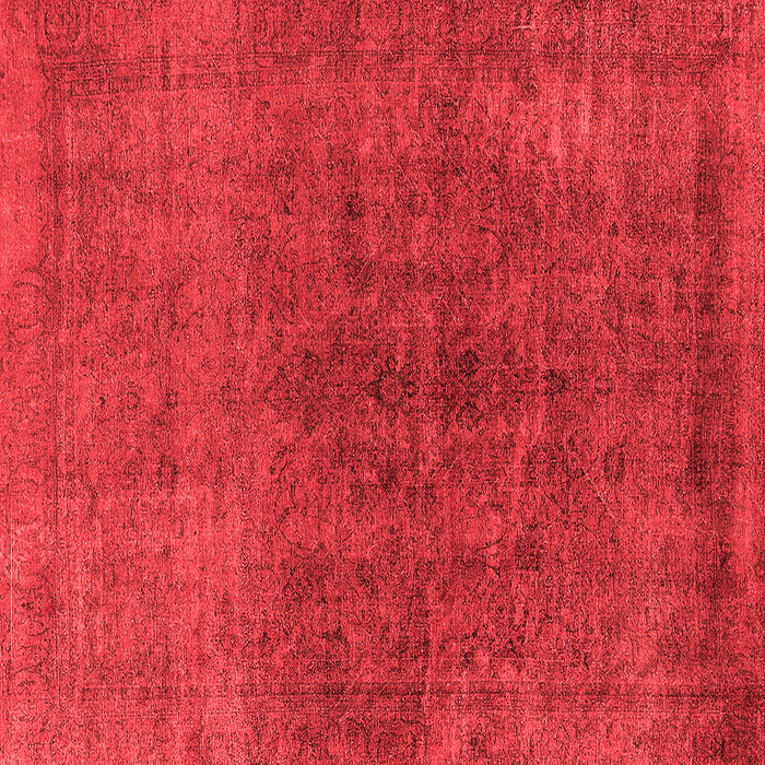 Machine Washable Oriental Red Industrial Rug, wshurb1853red