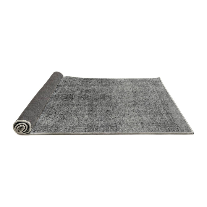 Sideview of Oriental Gray Industrial Rug, urb1853gry