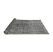 Sideview of Oriental Gray Industrial Rug, urb1853gry