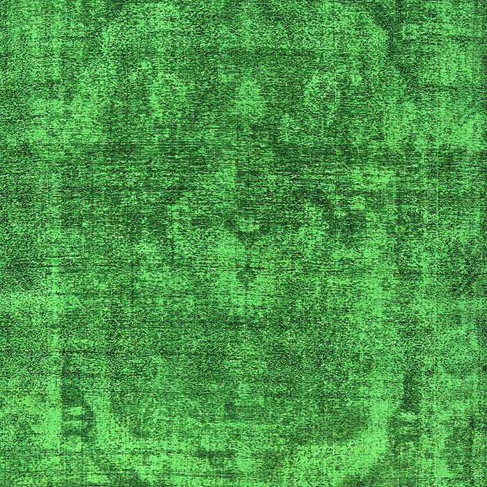 Oriental Green Industrial Rug, urb1854grn