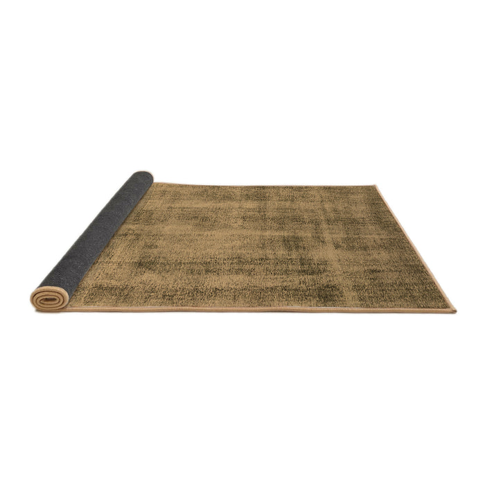 Sideview of Oriental Brown Industrial Rug, urb1855brn