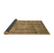 Sideview of Oriental Brown Industrial Rug, urb1855brn