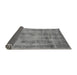 Sideview of Oriental Gray Industrial Rug, urb1855gry