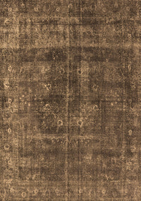 Oriental Brown Industrial Rug, urb1856brn