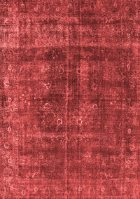 Oriental Red Industrial Rug, urb1856red