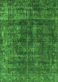 Oriental Green Industrial Rug, urb1856grn