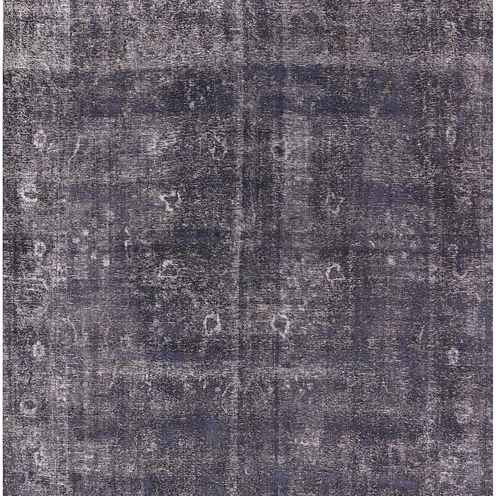 Mid-Century Modern Plum Purple Oriental Rug, urb1856