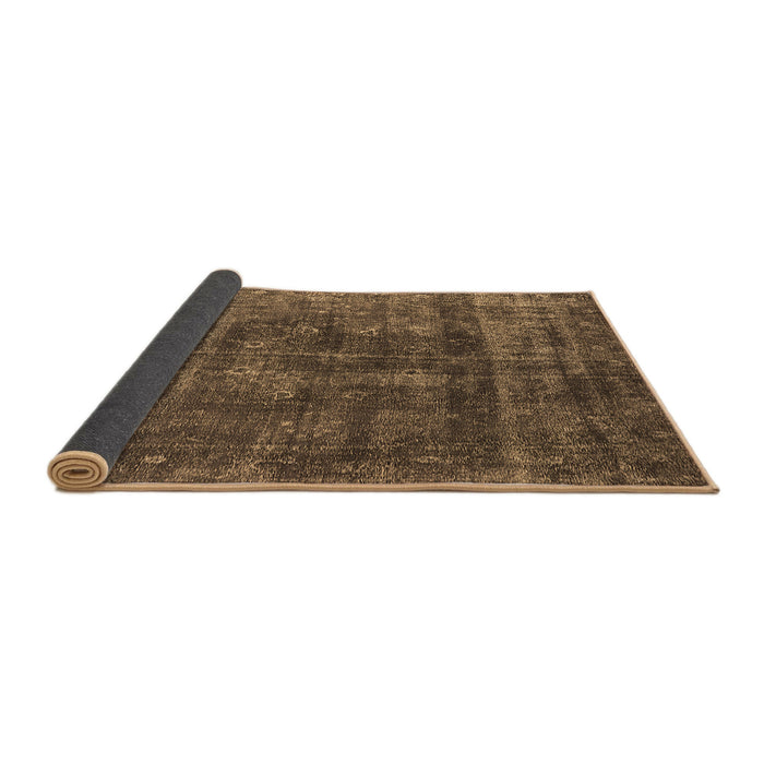 Sideview of Oriental Brown Industrial Rug, urb1856brn