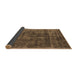 Sideview of Oriental Brown Industrial Rug, urb1856brn