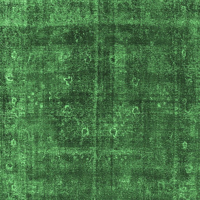 Oriental Emerald Green Industrial Rug, urb1856emgrn