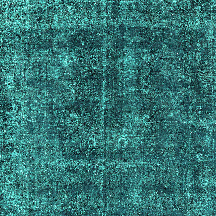 Oriental Turquoise Industrial Rug, urb1856turq