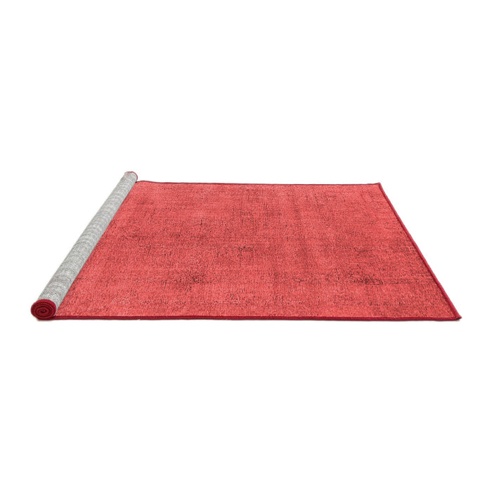 Industrial Red Washable Rugs