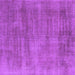 Square Machine Washable Oriental Purple Industrial Area Rugs, wshurb1858pur