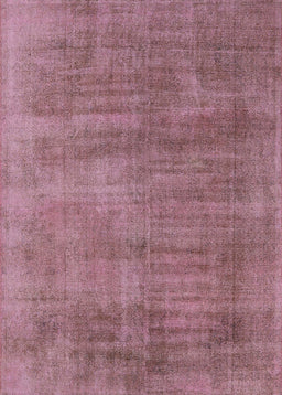 Machine Washable Industrial Modern Pale Violet Red Pink Rug, wshurb1858