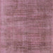 Square Machine Washable Industrial Modern Pale Violet Red Pink Rug, wshurb1858