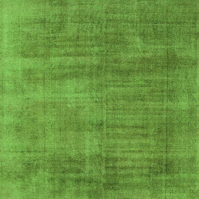 Square Machine Washable Oriental Green Industrial Area Rugs, wshurb1858grn