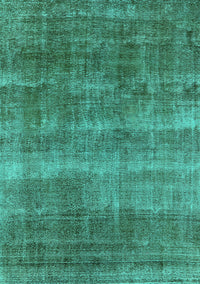 Oriental Turquoise Industrial Rug, urb1859turq