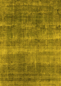 Oriental Yellow Industrial Rug, urb1859yw