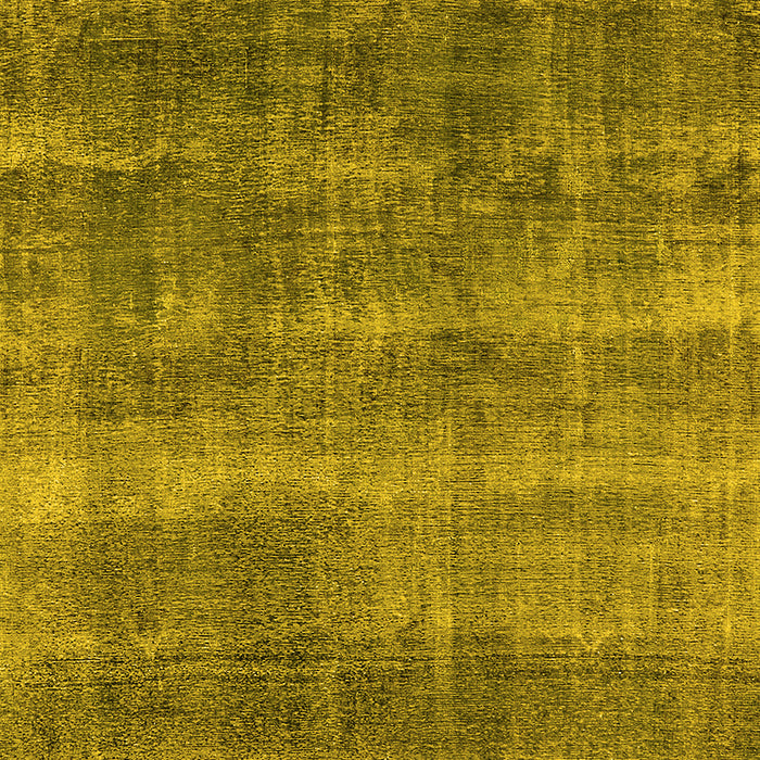 Machine Washable Oriental Yellow Industrial Rug, wshurb1859yw