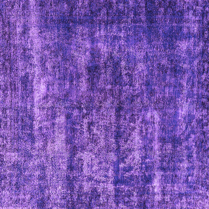 Square Machine Washable Oriental Purple Industrial Area Rugs, wshurb1860pur