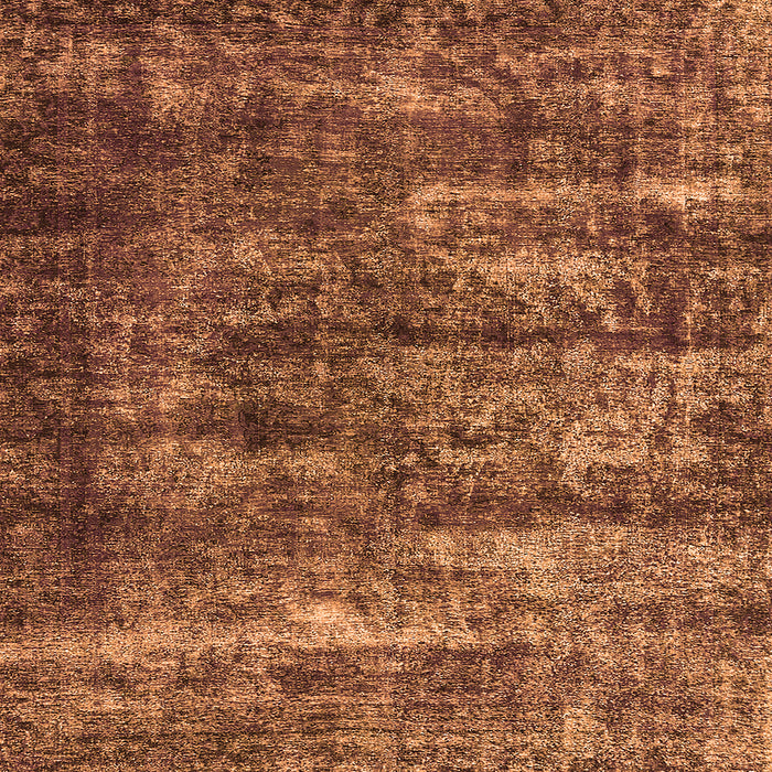 Square Machine Washable Oriental Orange Industrial Area Rugs, wshurb1860org