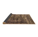 Sideview of Oriental Brown Industrial Rug, urb1860brn