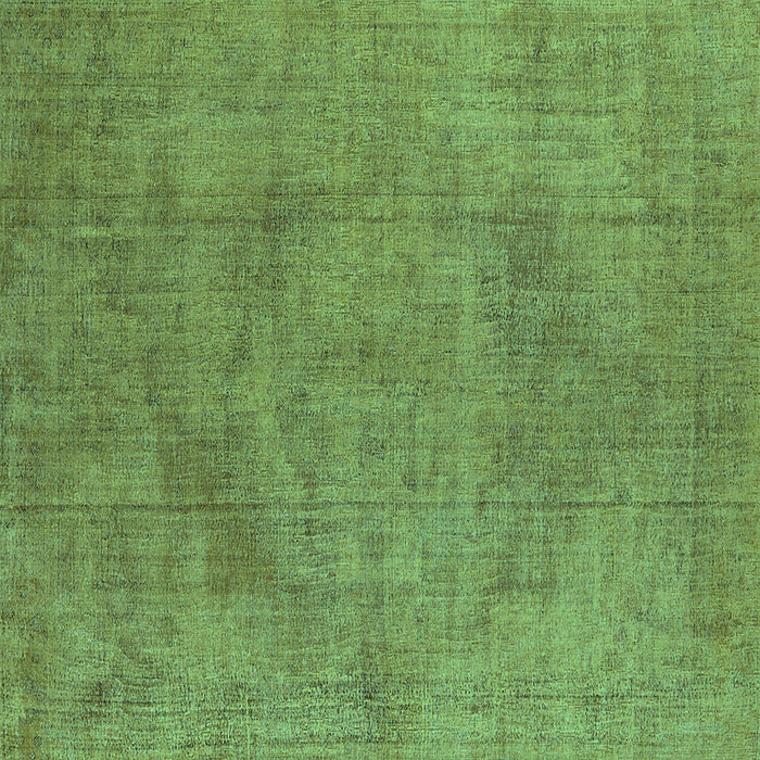 Square Oriental Turquoise Industrial Rug, urb1861turq