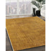 Machine Washable Industrial Modern Dark Orange Rug in a Family Room, wshurb1861