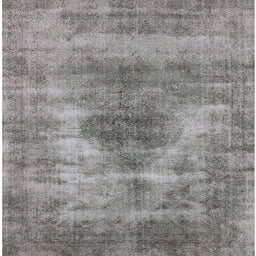 Square Machine Washable Industrial Modern Sandstone Brown Rug, wshurb1862