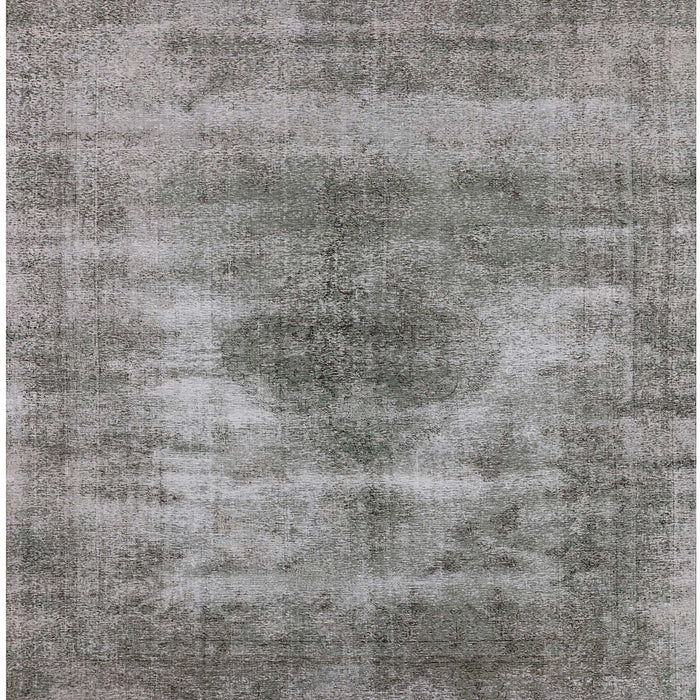 Square Machine Washable Industrial Modern Sandstone Brown Rug, wshurb1862