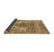 Sideview of Oriental Brown Industrial Rug, urb1862brn