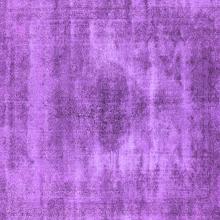 Square Machine Washable Oriental Purple Industrial Area Rugs, wshurb1862pur