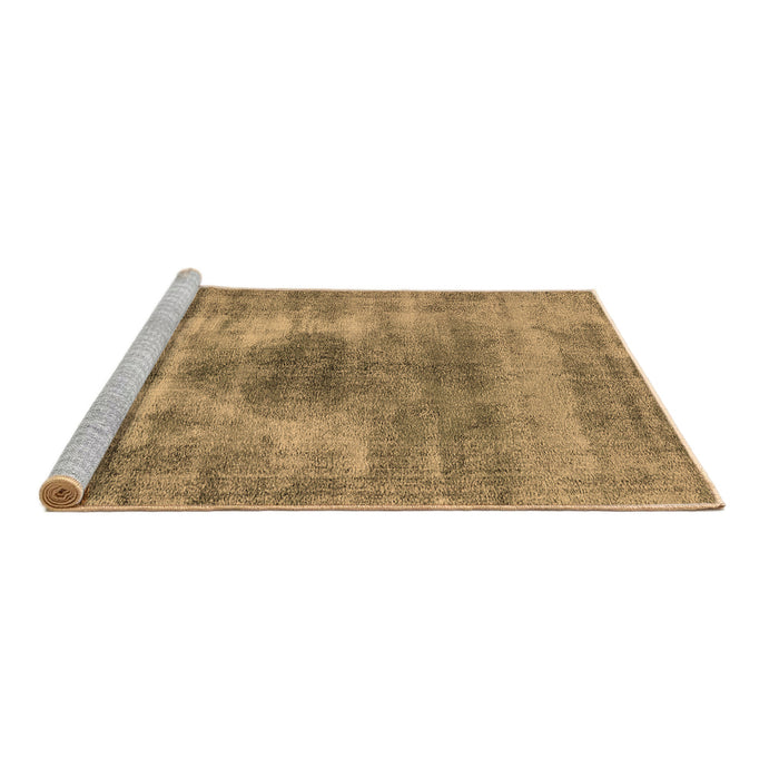 Sideview of Machine Washable Oriental Brown Industrial Rug, wshurb1862brn