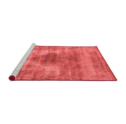 Industrial Red Washable Rugs